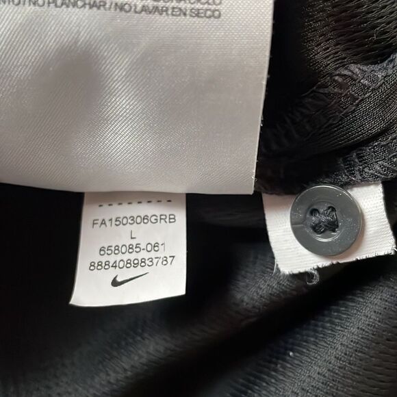 NIke Charcoal and White Dri-Fit Polo - Picture 5 of 6